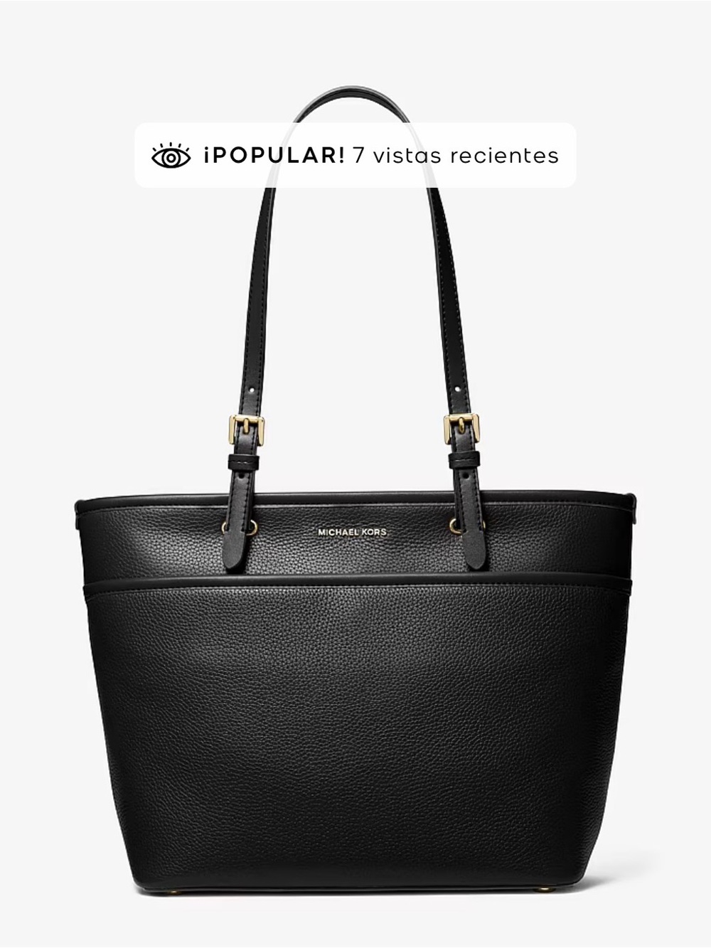 MICHAEL KORS WINSTON PEBBLED LEATHER MEDIUM TOTE
